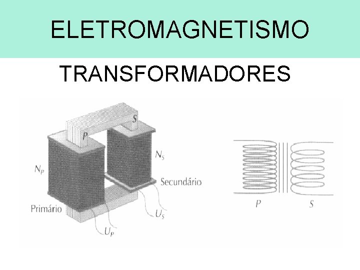 ELETROMAGNETISMO TRANSFORMADORES 