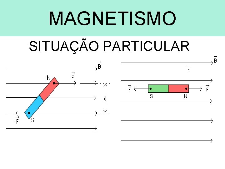 MAGNETISMO SITUAÇÃO PARTICULAR 