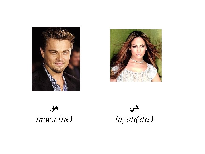 ARABIC LANGUAGE TASTER In this lesson you will