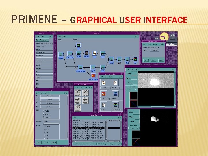 PRIMENE – GRAPHICAL USER INTERFACE 