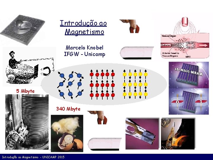 Introdução ao Magnetismo Marcelo Knobel IFGW - Unicamp 5 Mbyte 340 Mbyte Introdução ao