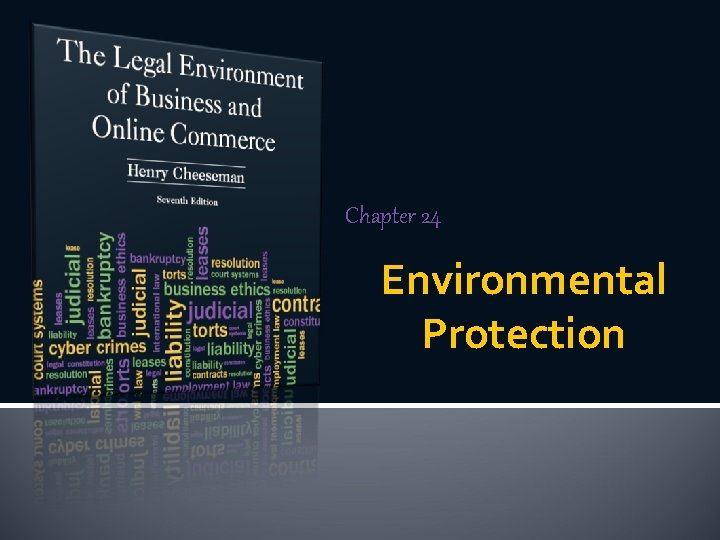 Chapter 24 Environmental Protection 