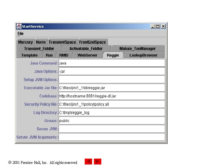2001 Prentice Hall, Inc. All rights reserved. 2001 Prentice Hall, Inc. All rights reserved.