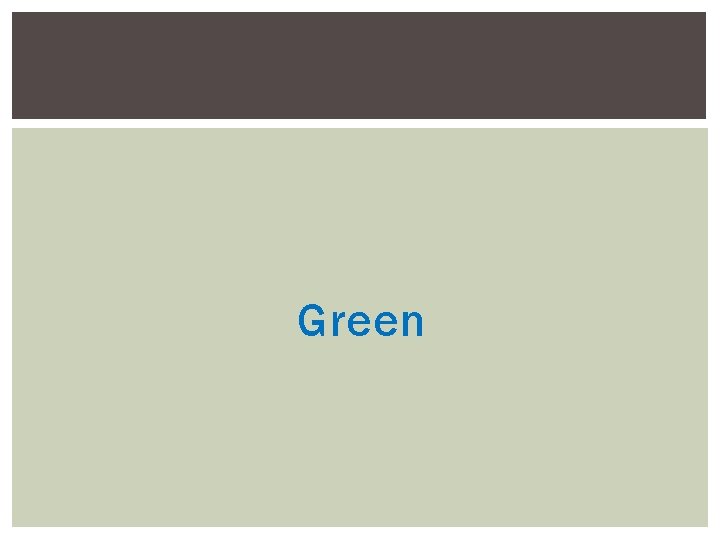 Green Green