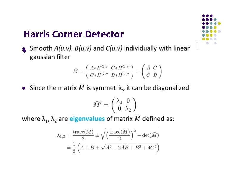 Harris Corner Detector 