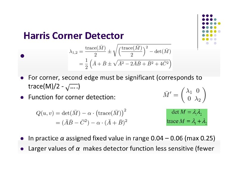 Harris Corner Detector 