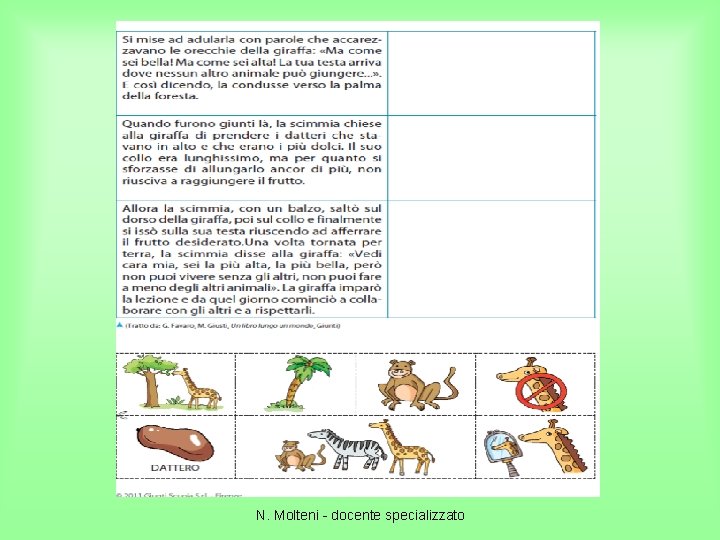 N. Molteni - docente specializzato 