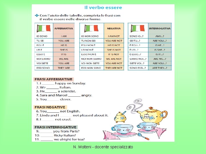 N. Molteni - docente specializzato 