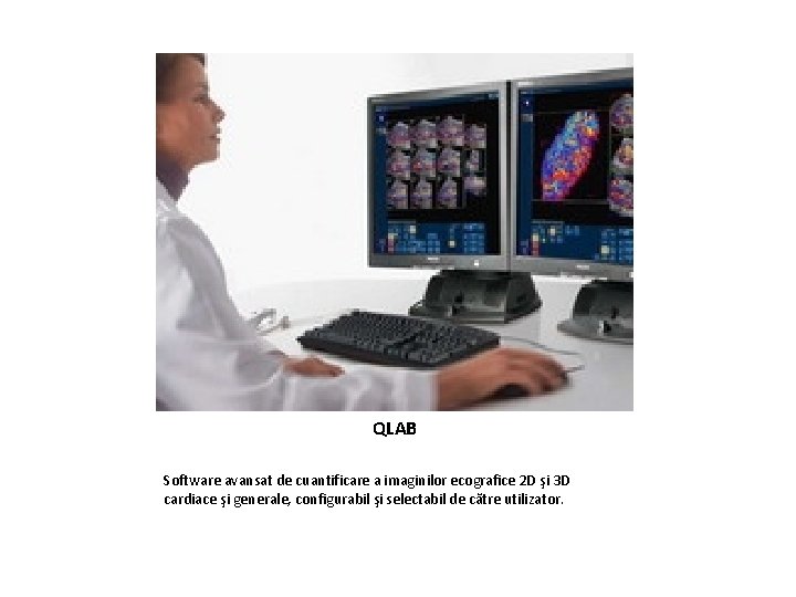 QLAB Software avansat de cuantificare a imaginilor ecografice 2 D şi 3 D cardiace