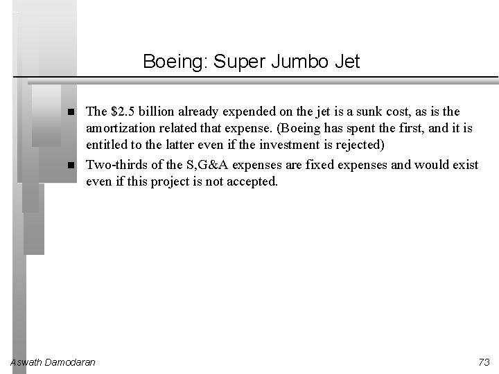 Boeing: Super Jumbo Jet The $2. 5 billion already expended on the jet is