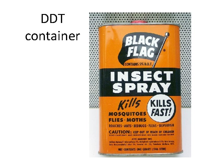 DDT container 