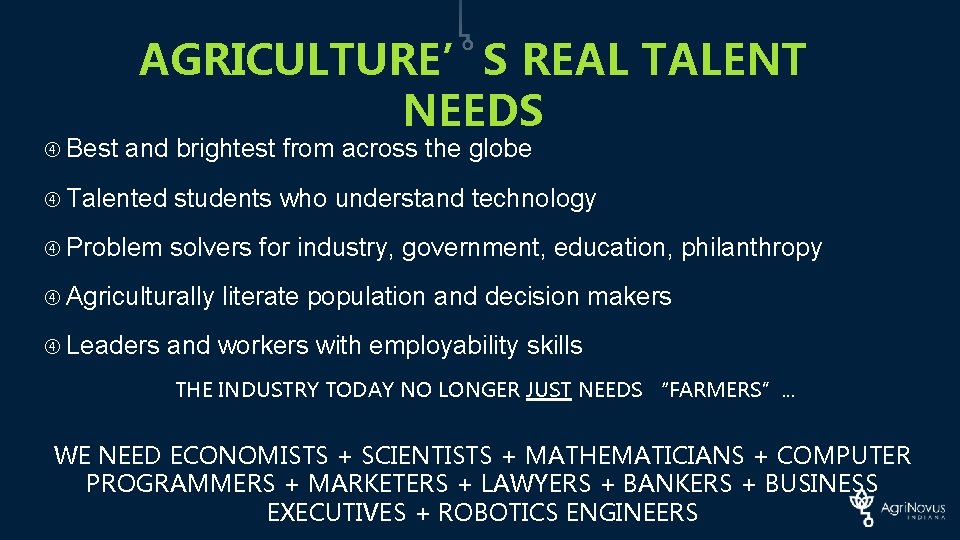  Best AGRICULTURE’S REAL TALENT NEEDS and brightest from across the globe Talented students