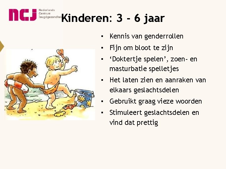 Kinderen: 3 - 6 jaar ▪ Kennis van genderrollen ▪ Fijn om bloot te