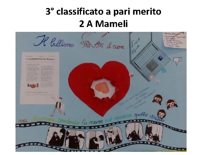 3° classificato a pari merito 2 A Mameli 