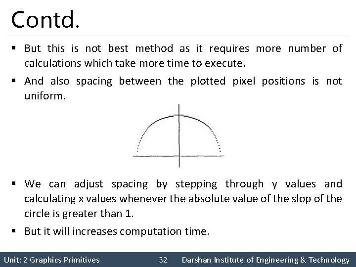 Contd. § But this is not best method as it requires more number of