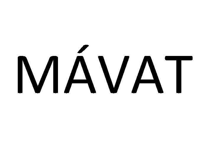 MÁVAT 