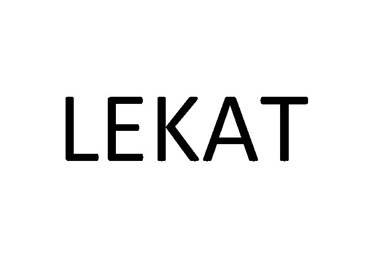 LEKAT 