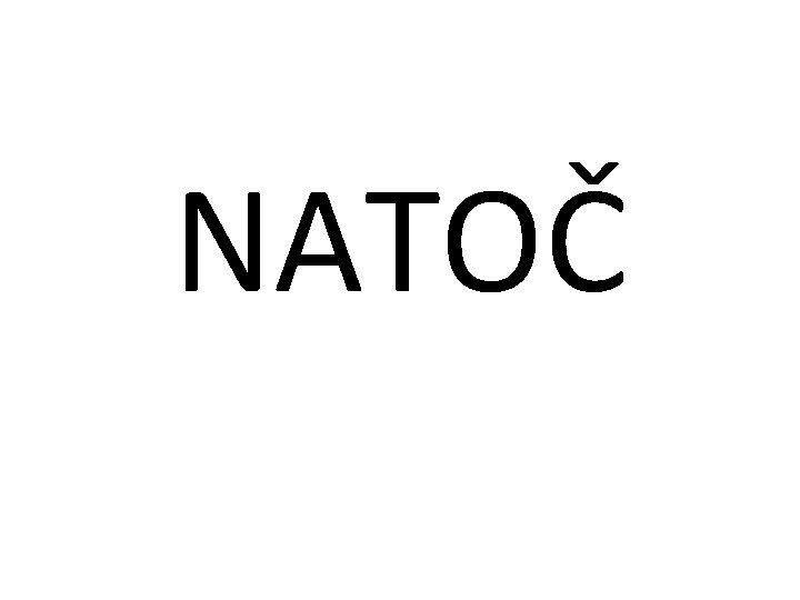 NATOČ 