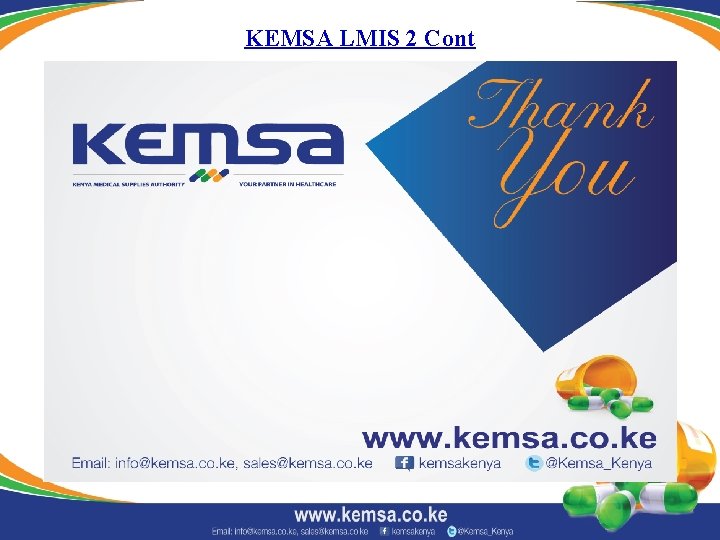 KEMSA LMIS 2 Cont 