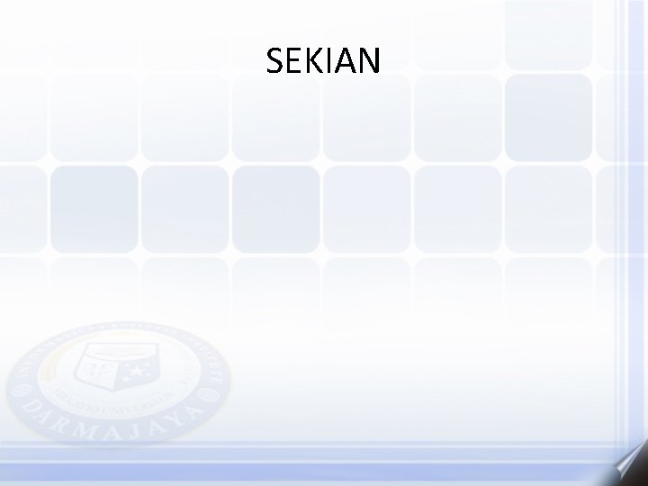 SEKIAN 