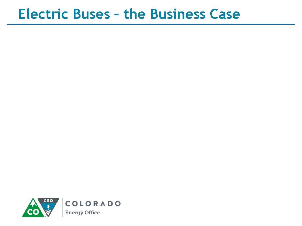 Electric Buses – the Business Case 