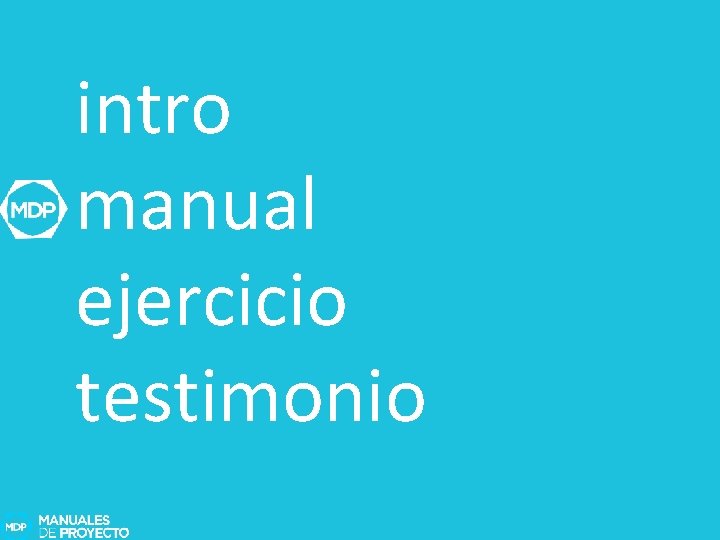 intro manual ejercicio testimonio 