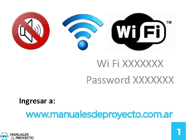 Wi Fi XXXXXXX Password XXXXXXX Ingresar a: 