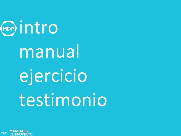 intro manual ejercicio testimonio 