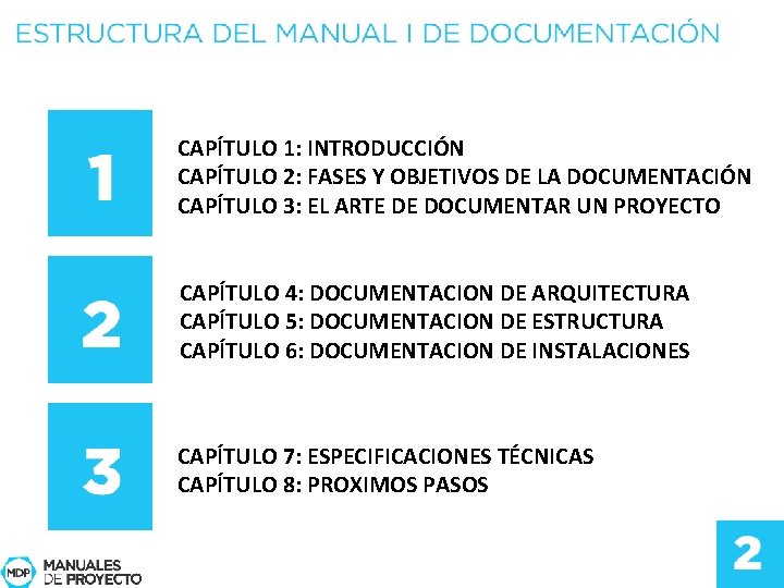 CAPÍTULO 1: INTRODUCCIÓN CAPÍTULO 2: FASES Y OBJETIVOS DE LA DOCUMENTACIÓN CAPÍTULO 3: EL