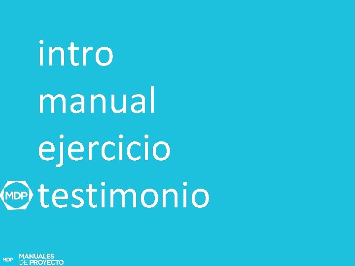 intro manual ejercicio testimonio 