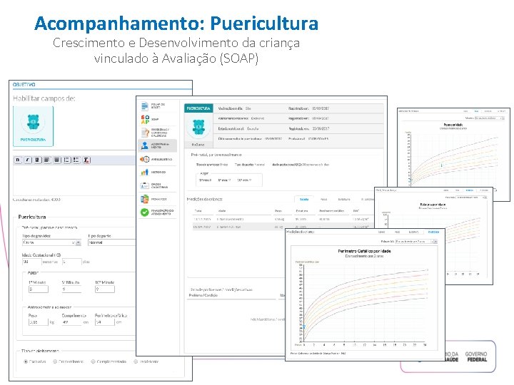 Acompanhamento: Puericultura Crescimento e Desenvolvimento da criança vinculado à Avaliação (SOAP) 
