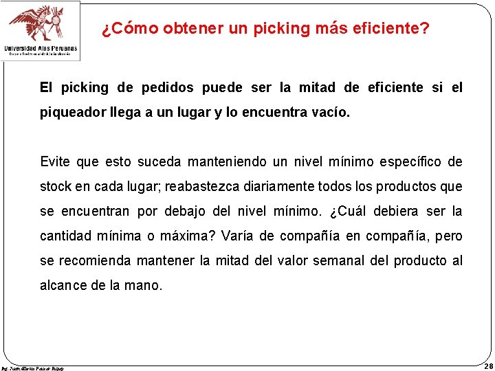 ¿Cómo obtener un picking más eficiente? El picking de pedidos puede ser la mitad