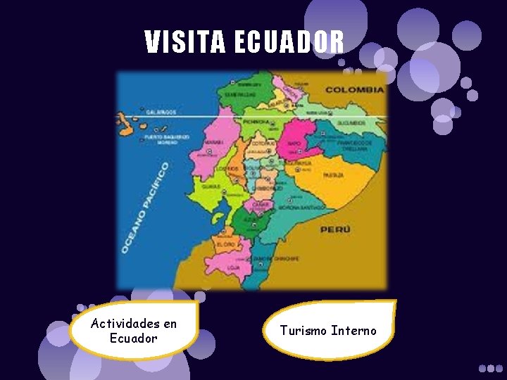 VISITA ECUADOR Actividades en Ecuador Turismo Interno 