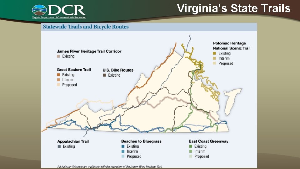 Virginia’s State Trails 