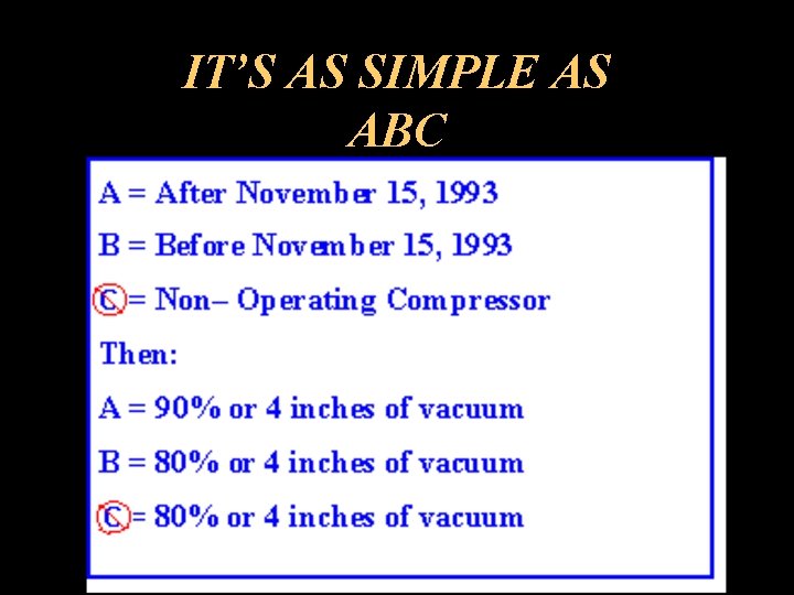 IT’S AS SIMPLE AS ABC 