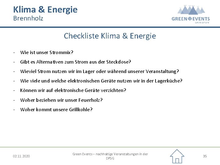 Klima & Energie Brennholz Checkliste Klima & Energie - Wie ist unser Strommix? -