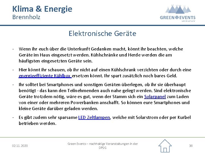 Klima & Energie Brennholz Elektronische Geräte - Wenn ihr euch über die Unterkunft Gedanken