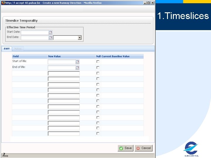 1. Timeslices 7 