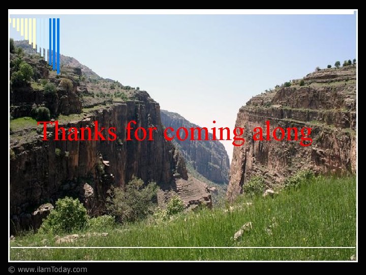 Thanks for coming along 