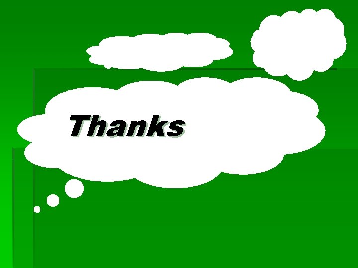 Thanks 