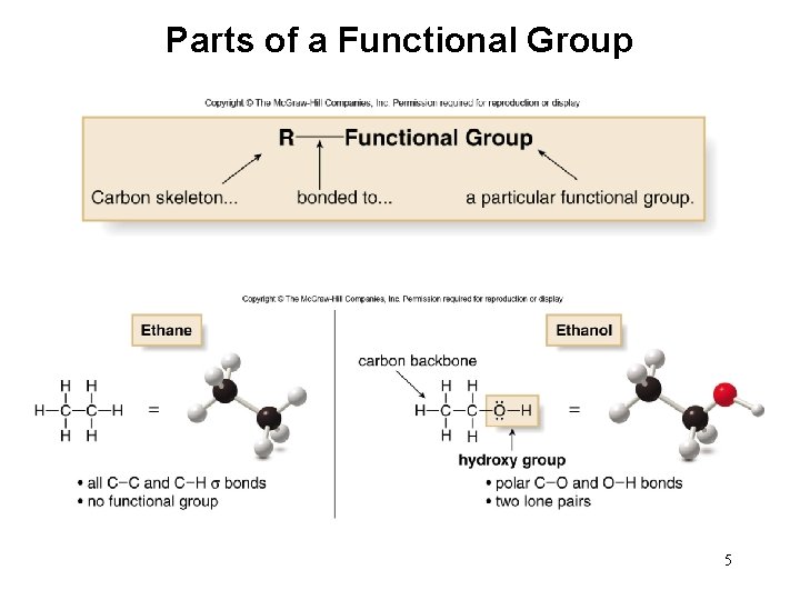 Parts of a Functional Group 5 