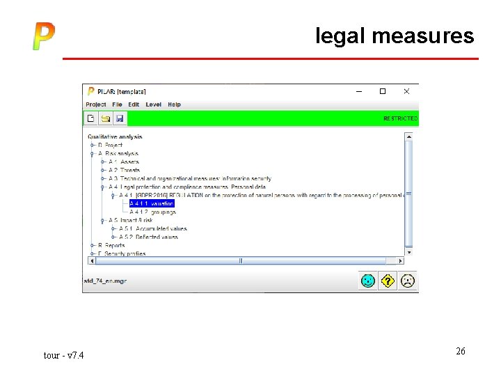 legal measures tour - v 7. 4 26 
