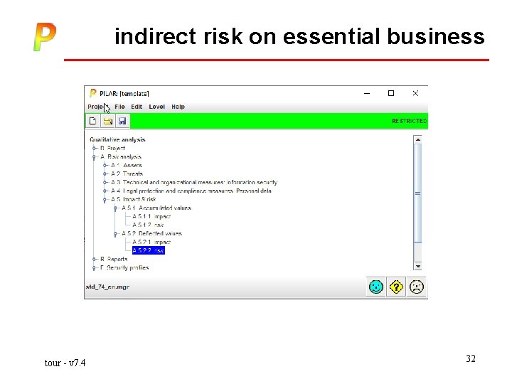 indirect risk on essential business tour - v 7. 4 32 
