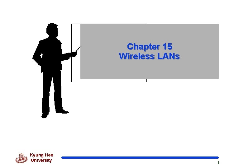 Chapter 15 Wireless LANs Kyung Hee University 1 