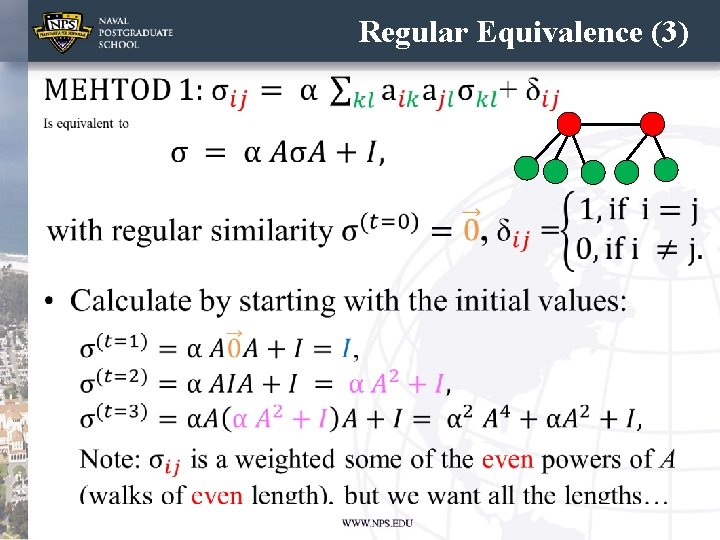 Regular Equivalence (3) • 