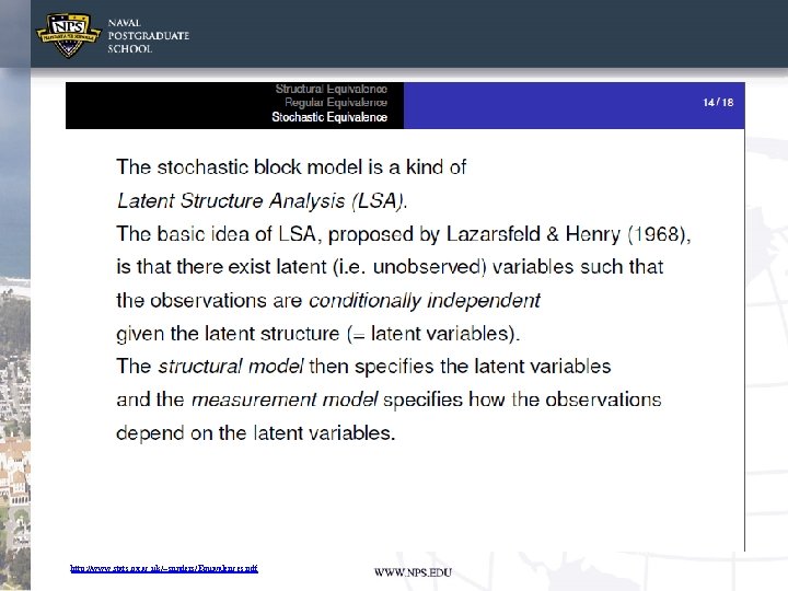 http: //www. stats. ox. ac. uk/~snijders/Equivalences. pdf 