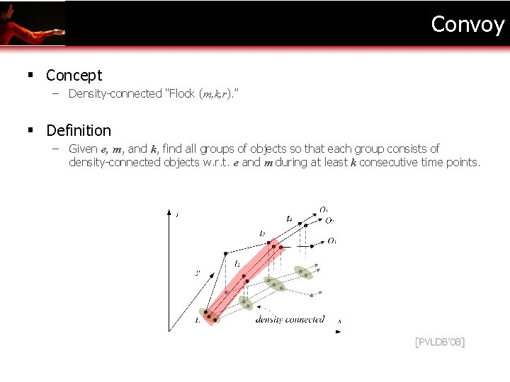 Convoy § Concept – Density-connected “Flock (m, k, r). ” § Definition – Given