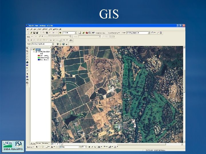 GIS USDA-FSA-APFO GIS USDA-FSA-APFO