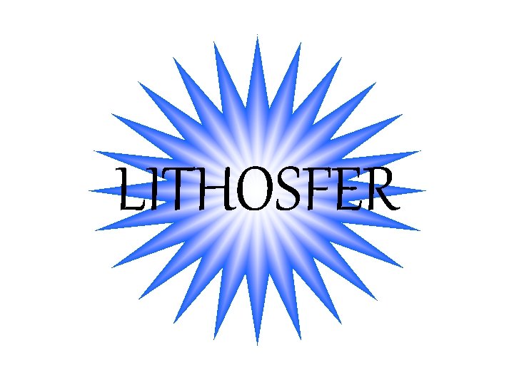 LITHOSFER 