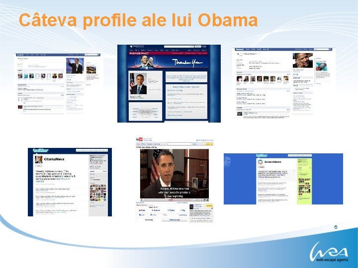 Câteva profile ale lui Obama 6 